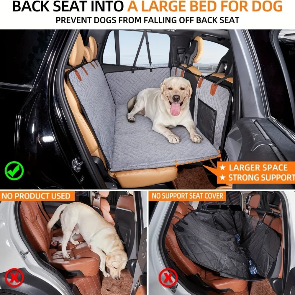 Waterproof Portable Back Seat Pet Cover