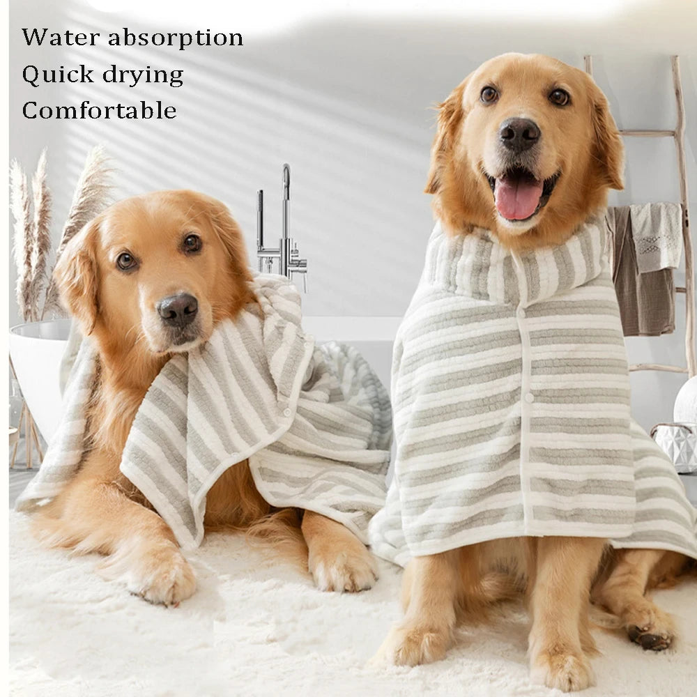 Ultra-Soft Pet Drying Robe