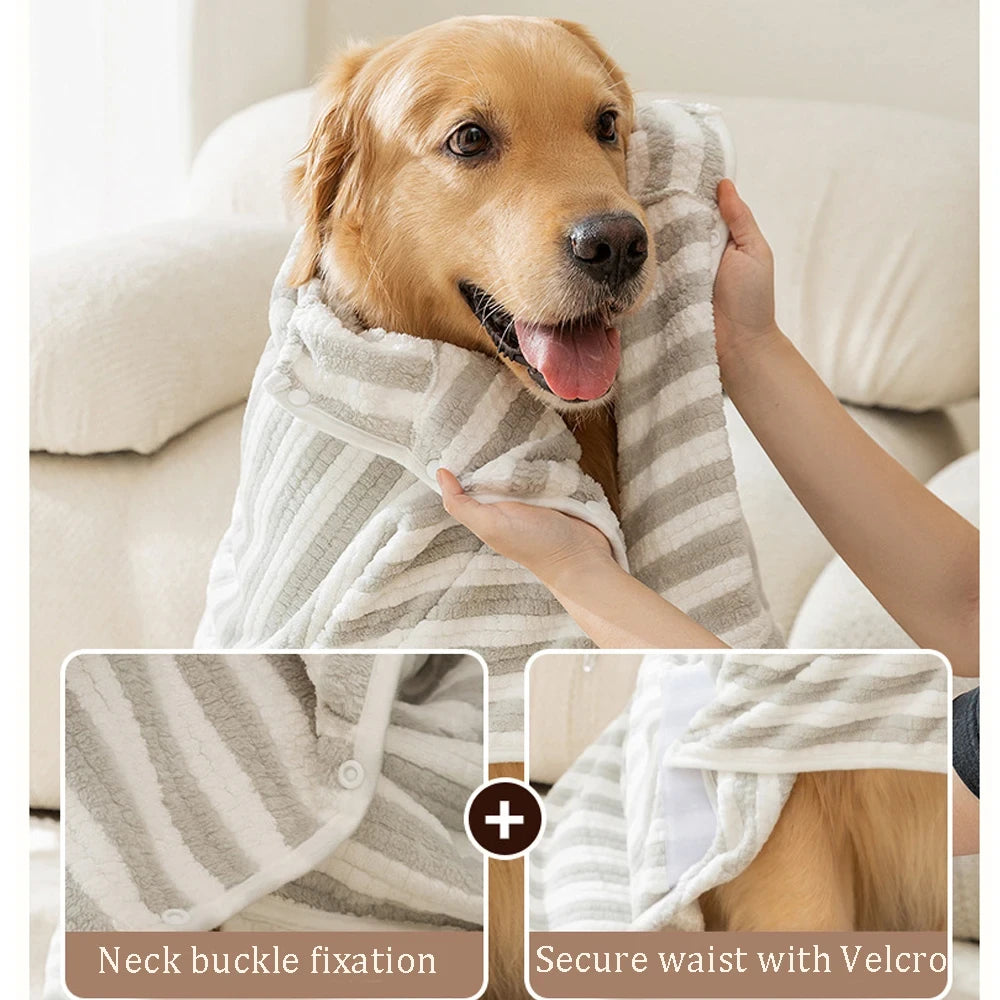 Ultra-Soft Pet Drying Robe