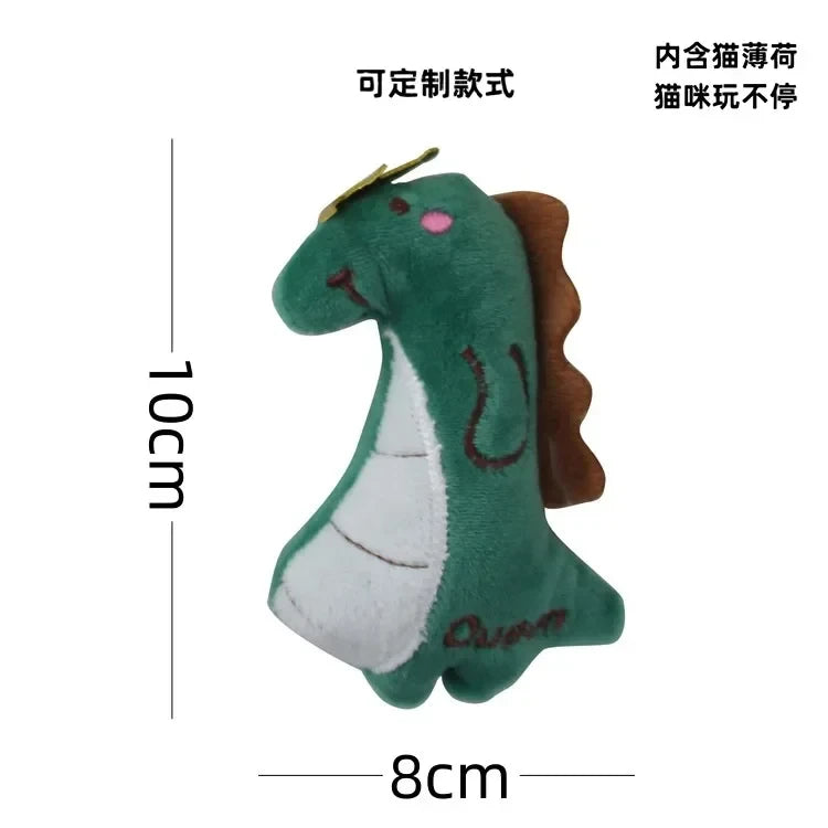 Interactive Catnip Plush Toy for Cats