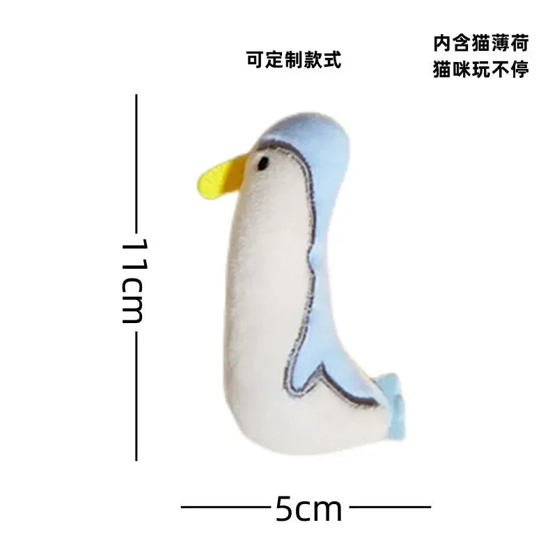 Interactive Catnip Plush Toy for Cats