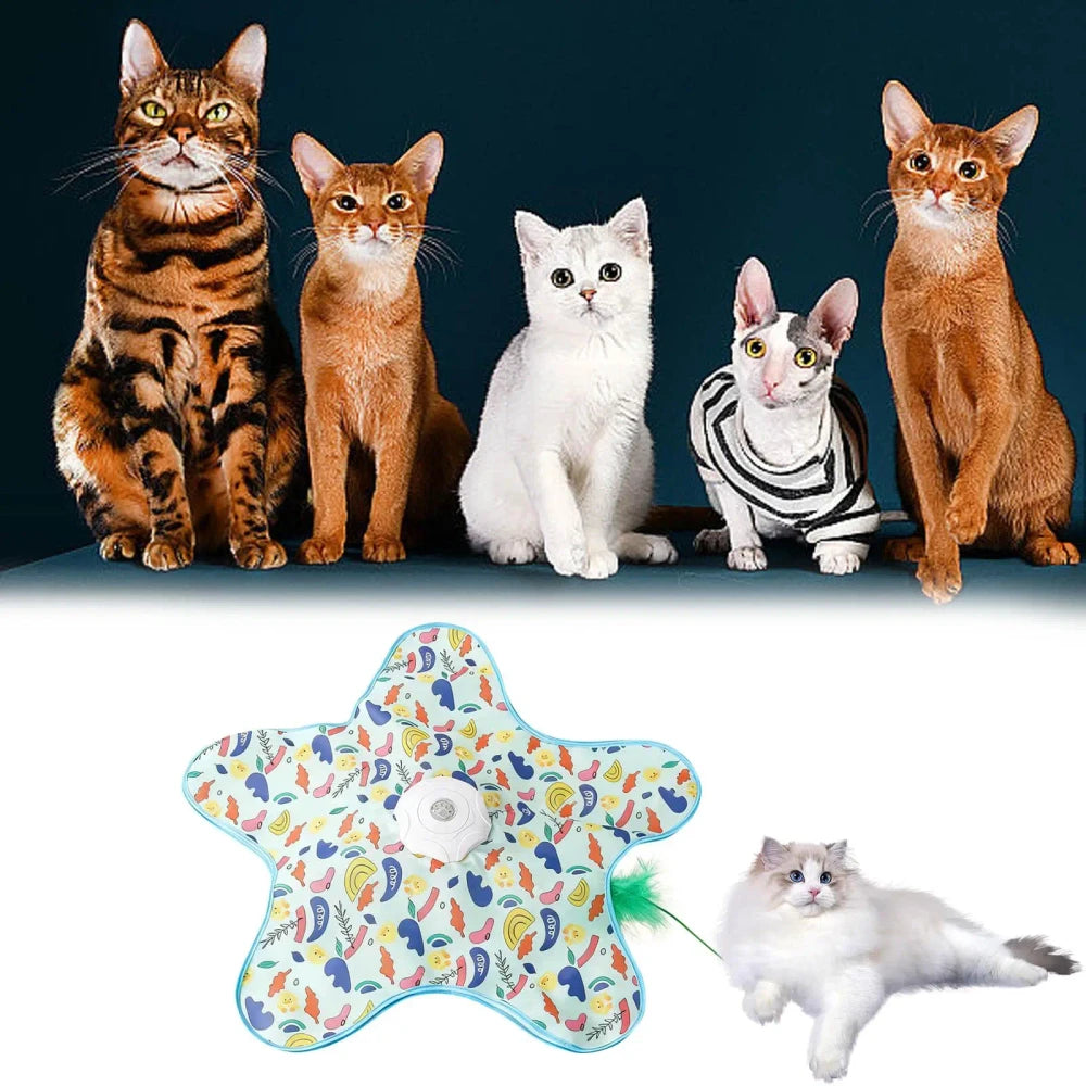 Interactive Motion-Sensing Cat Toy