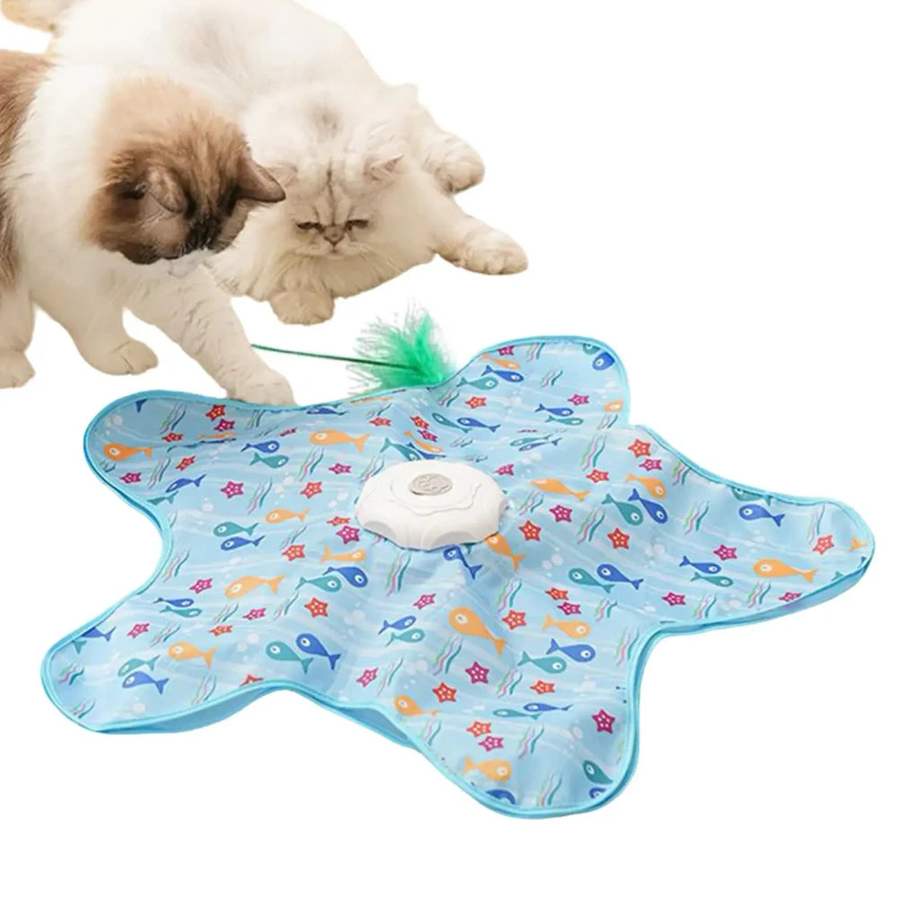 Interactive Motion-Sensing Cat Toy