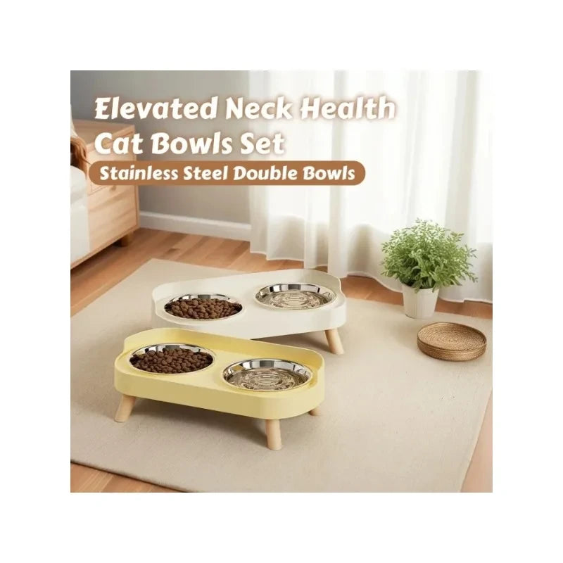 Premium Elevated Pet Feeding Station for Dogs &amp; Cats