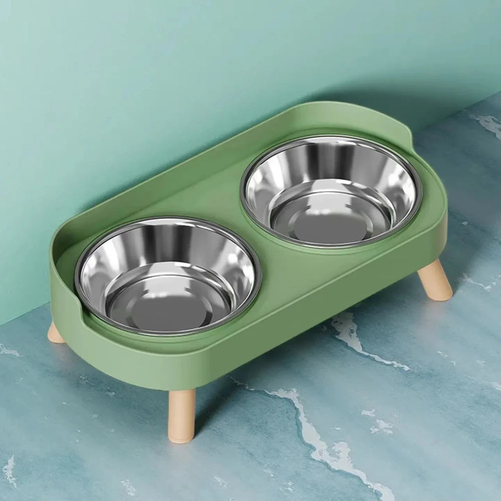Premium Elevated Pet Feeding Station for Dogs &amp; Cats