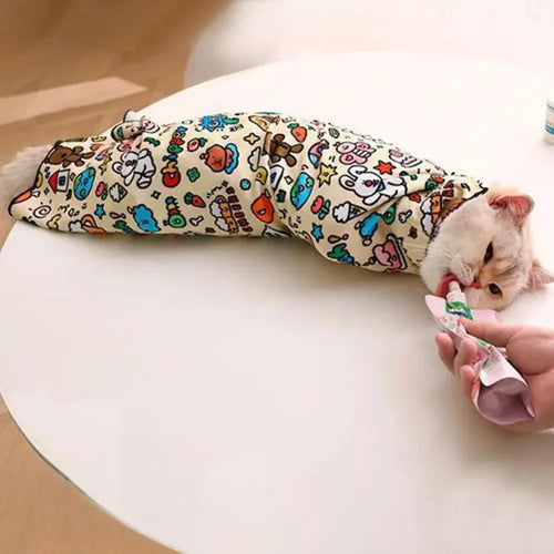 Premium Cat Grooming Wrap – Gentle & Secure Care