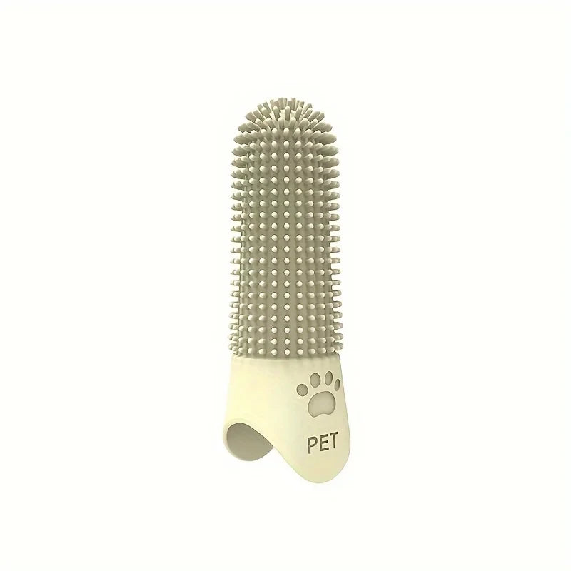 Silicone Finger Toothbrush for Dogs &amp; Cats