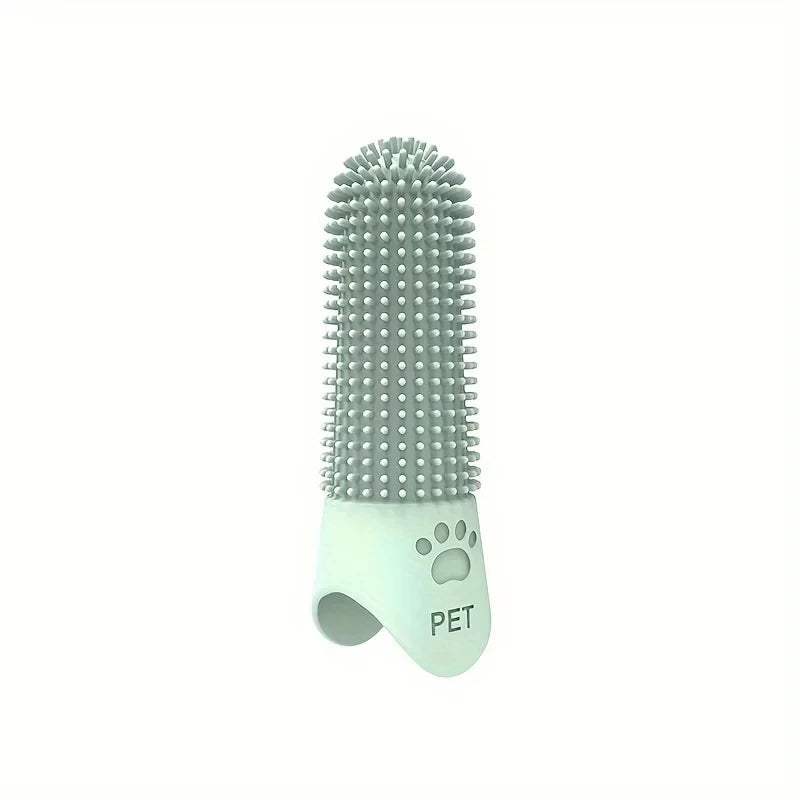 Silicone Finger Toothbrush for Dogs &amp; Cats
