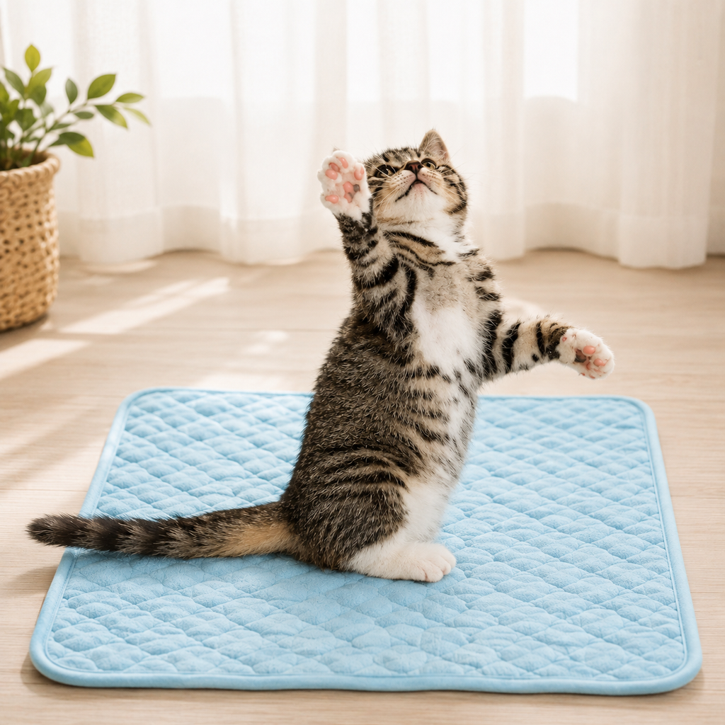 CoolNest Cooling Mat for Cats & Dogs