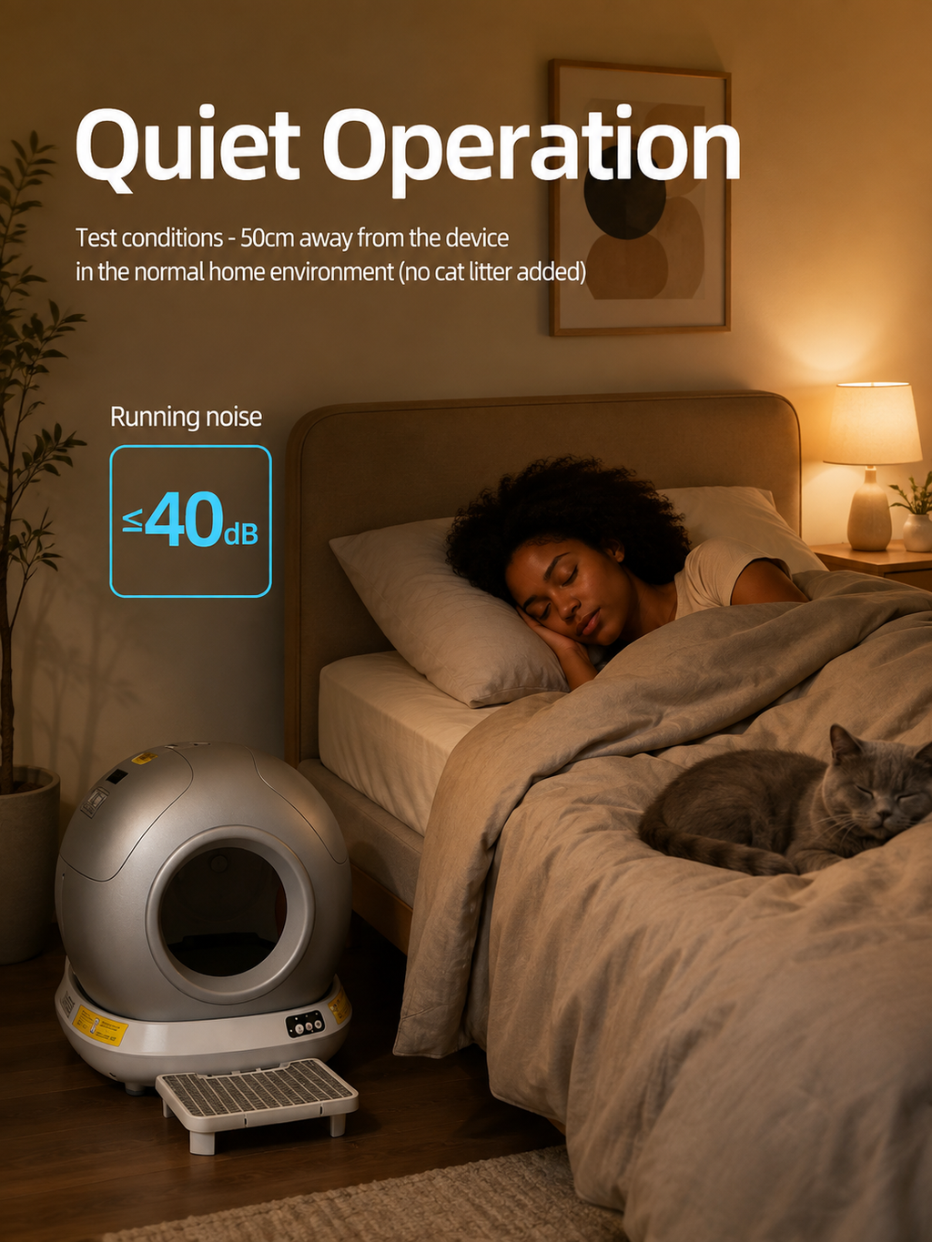 CleanPurr Smart Self-Cleaning Litter Box
