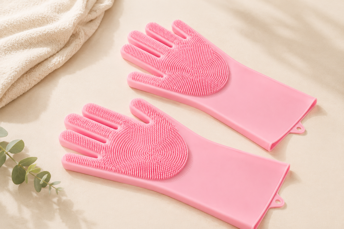 SoftScrub Pet Grooming Glove – Bath, Massage & Hair Removal