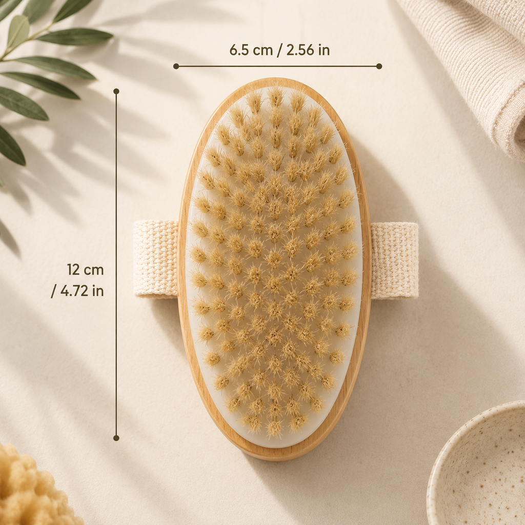 SoftGlow Natural Bristle Body Brush
