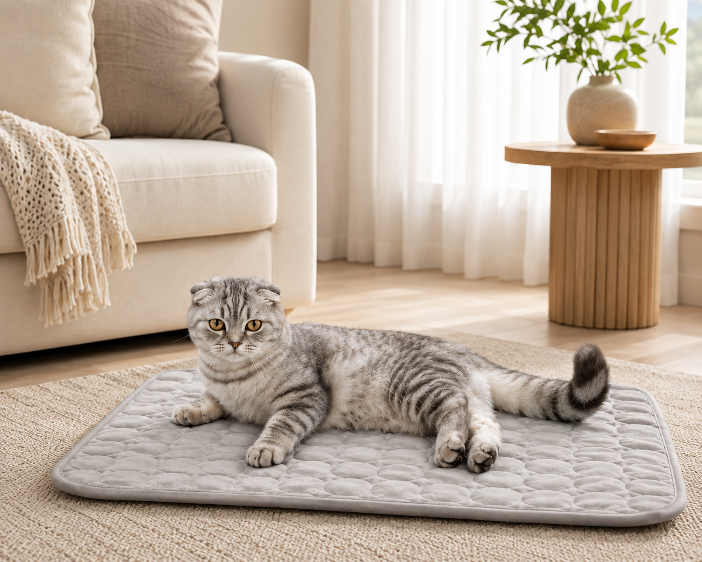 CoolNest Cooling Mat for Cats & Dogs