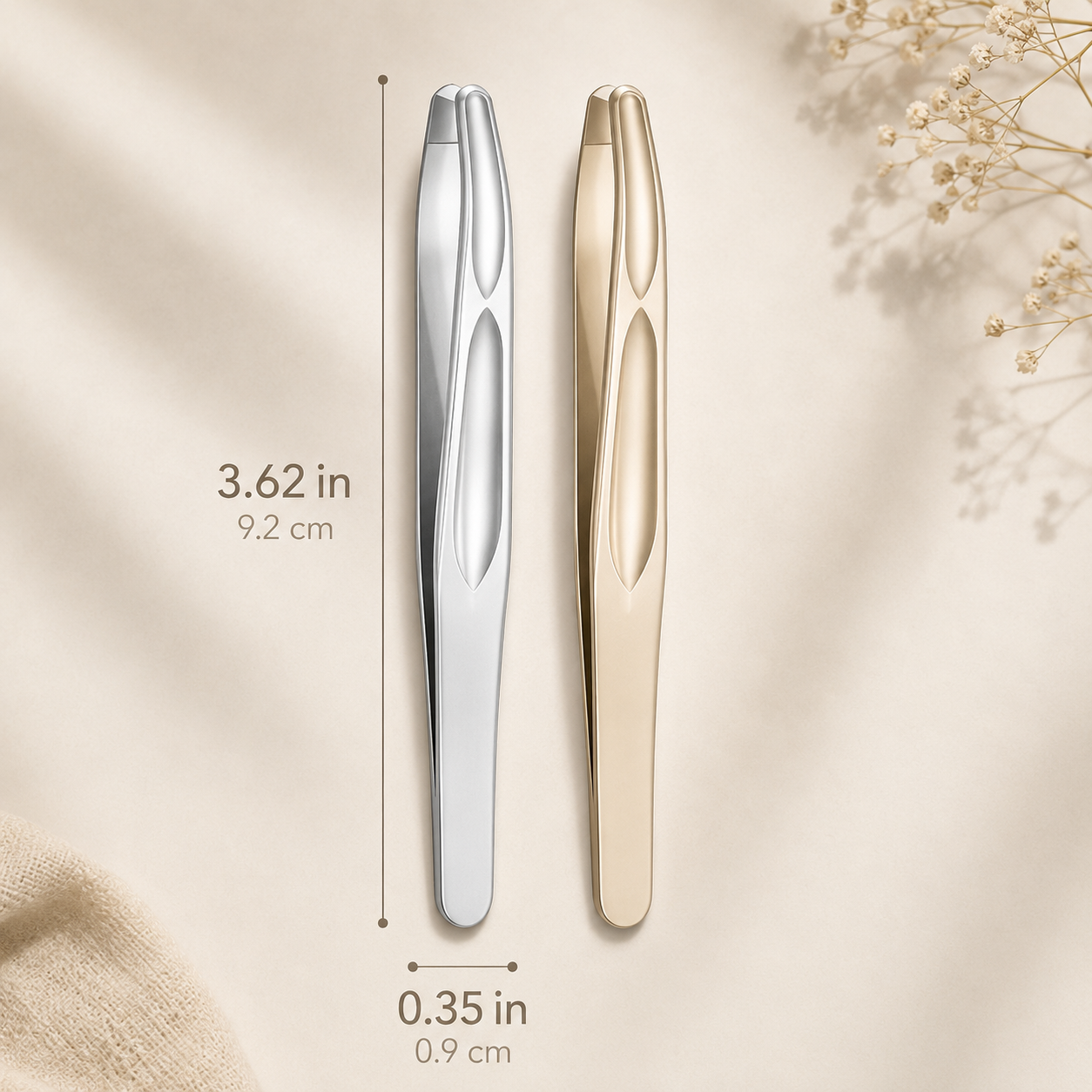 SmoothTip Precision Facial Tweezers