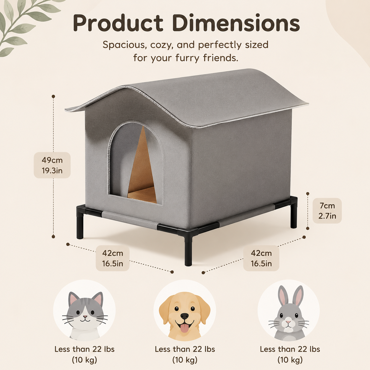 WeatherShield Outdoor Pet House